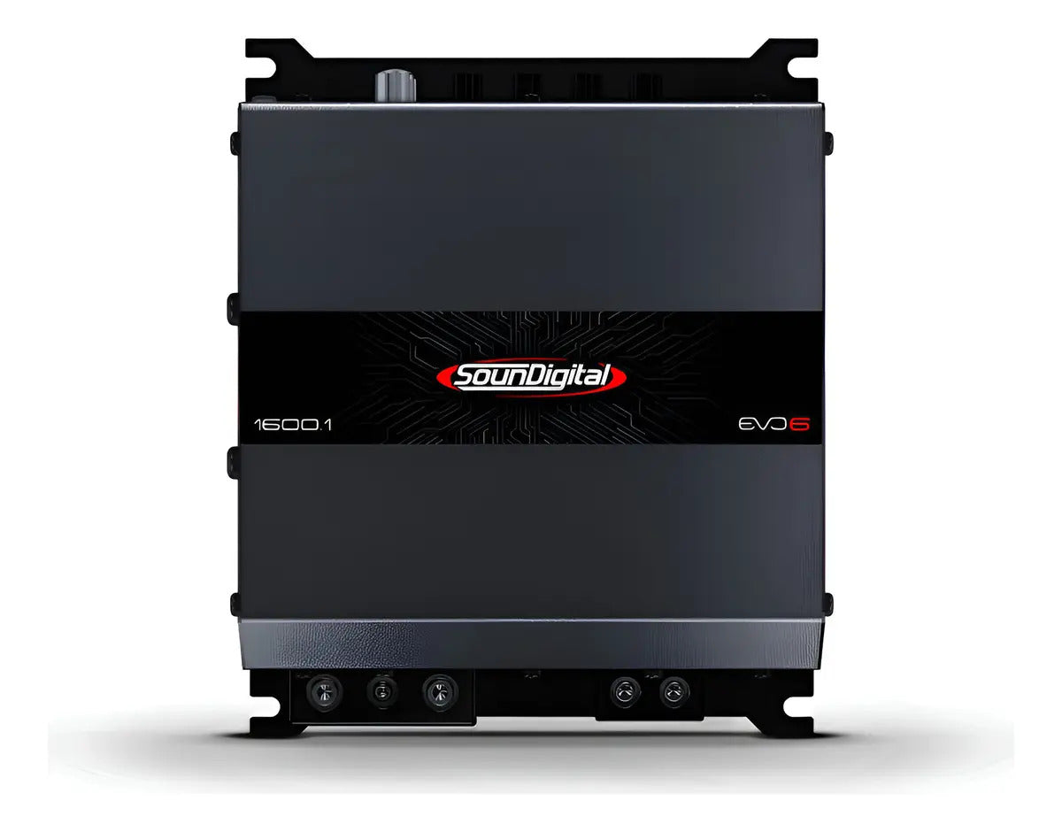 Soundigital 1600.1 EVO 6 Mono Class D Digital Car Audio Amplifier 1 Channel 1600W