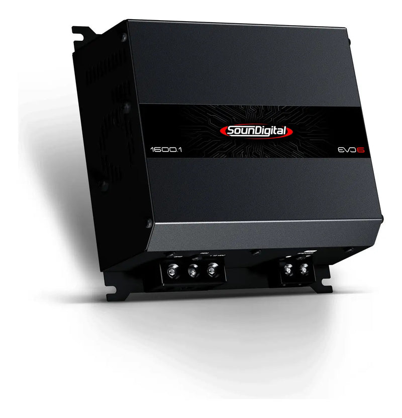 Soundigital 1600.1 EVO 6 Mono Class D Digital Car Audio Amplifier 1 Ch