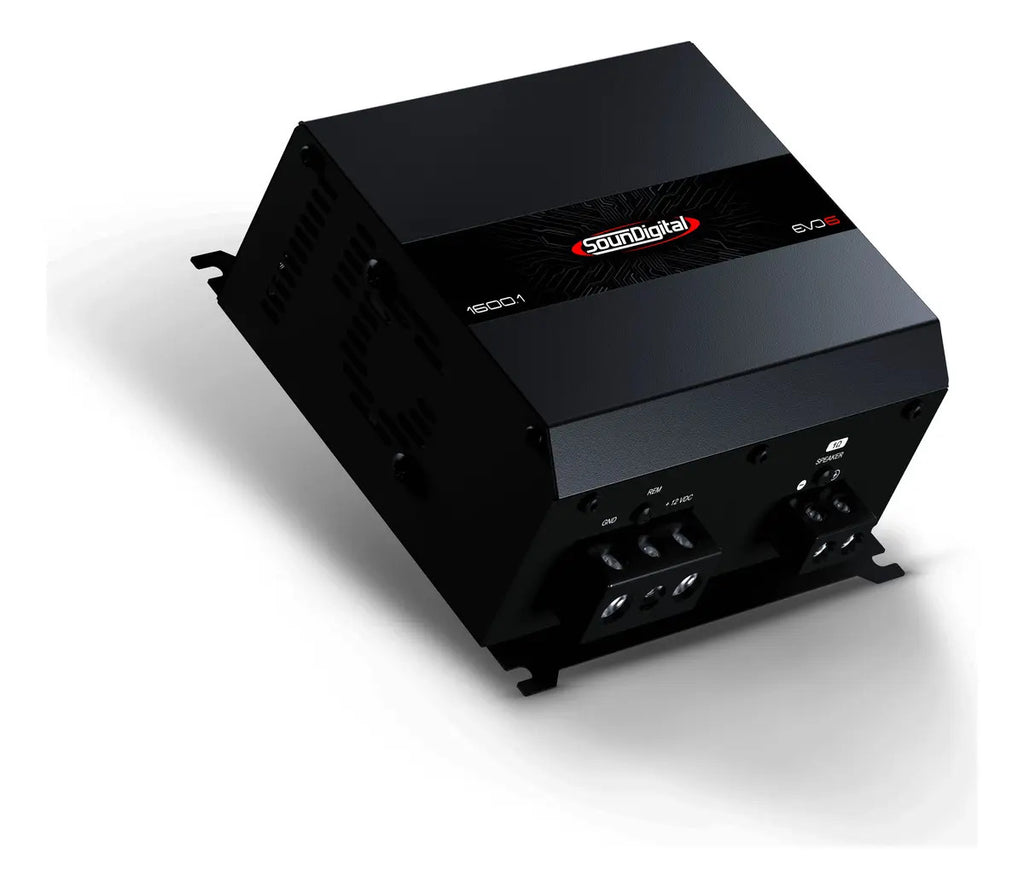 Soundigital 1600.1 EVO 6 Mono Class D Digital Car Audio Amplifier 1 Channel 1600W