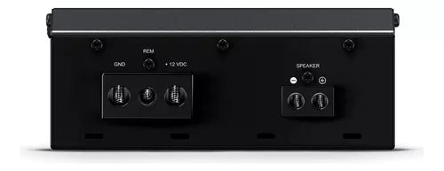 Soundigital SD3000 EVO 6 car audio amplifier showing front panel with control knobs and brand logo