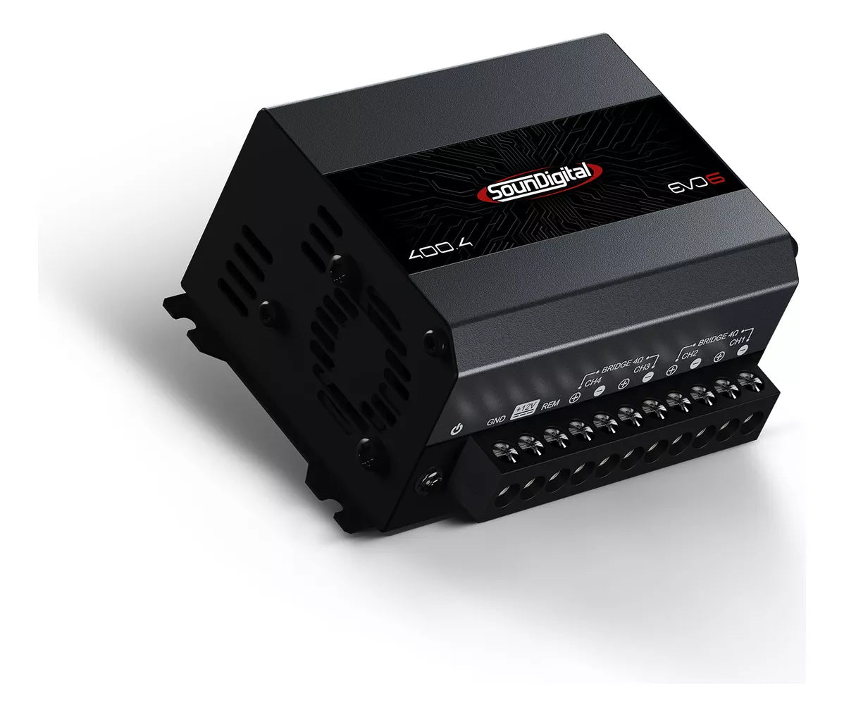 Soundigital SD400.4D EVO 6 Amplifier Audio Car 4 Channels 400 Watts RMS - 4 ohms - BuyBrazil