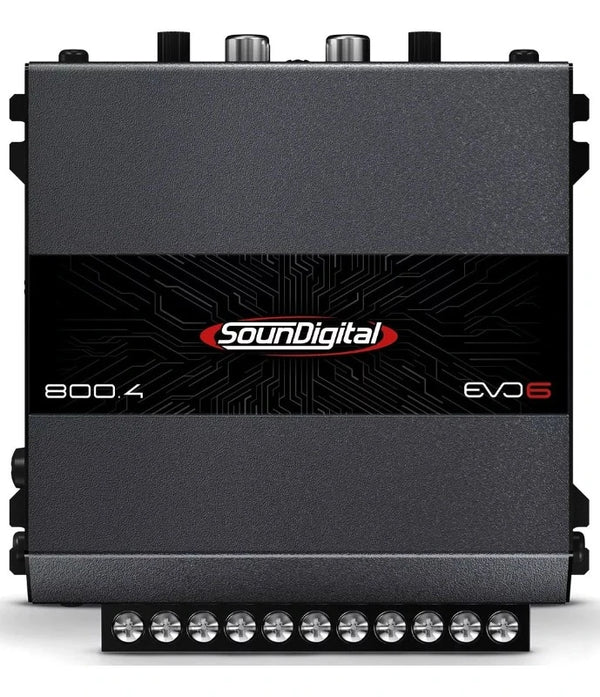 800.4 4Ω Evo6 SounDigital 4チャンネル アンプ Soundigital SD800.4D EVO 6 Amplifier Audio Car 4 Channels 800 Watts RM