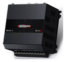 Soundigital SD800.4D EVO 6 car amplifier with four channels, 800W RMS power, shown in a sleek black design.