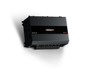 Soundigital SD800.5D EVO 6 car amplifier showing control knobs and connection ports on a sleek black chassis.