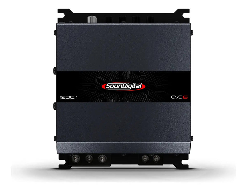 SounDigital 1200.1 EVO6 Digital Amplifier – 1200W RMS | 1-Channel | 1-Ohm Class D High Performance
