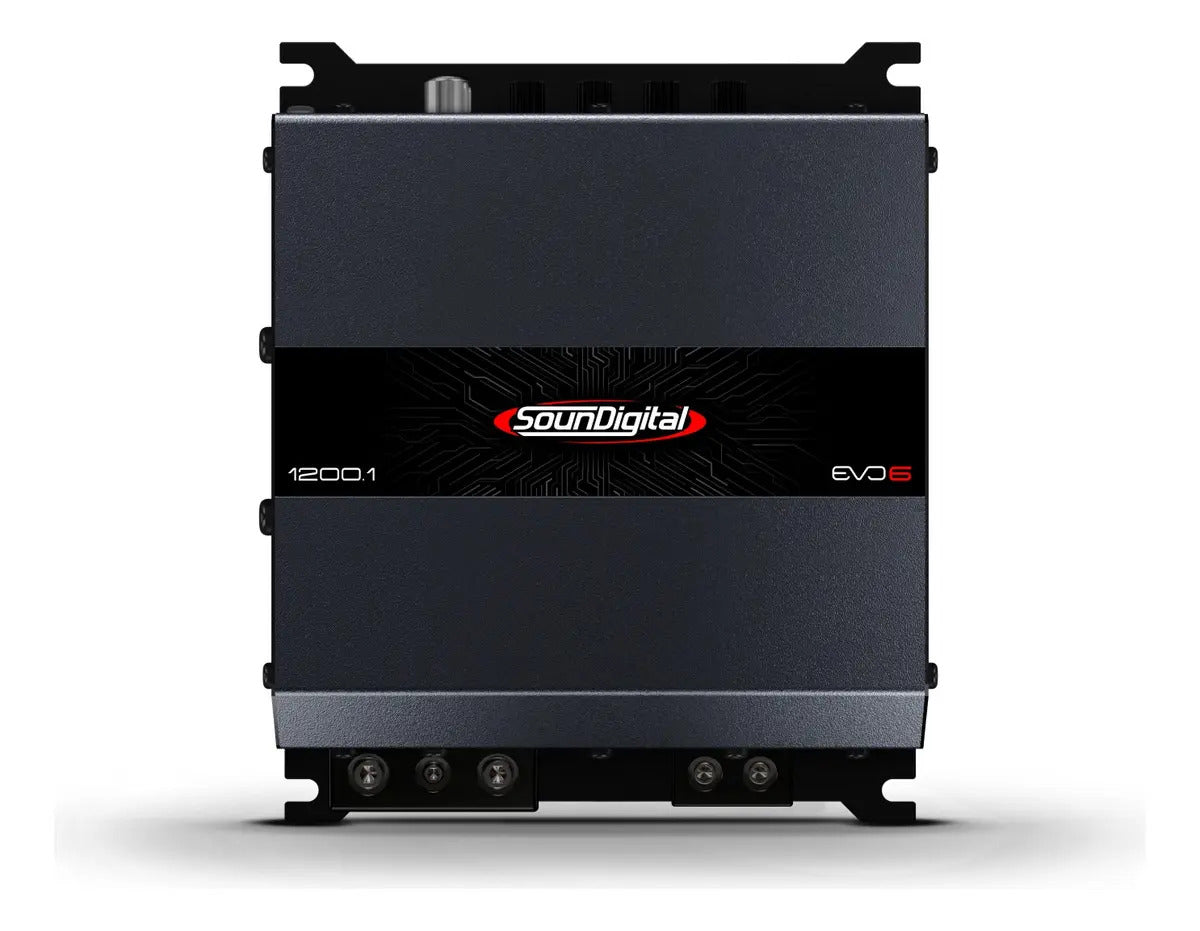 SounDigital 1200.1 EVO6 Digital Amplifier – 1200W RMS | 1-Channel | 1-Ohm Class D High Performance