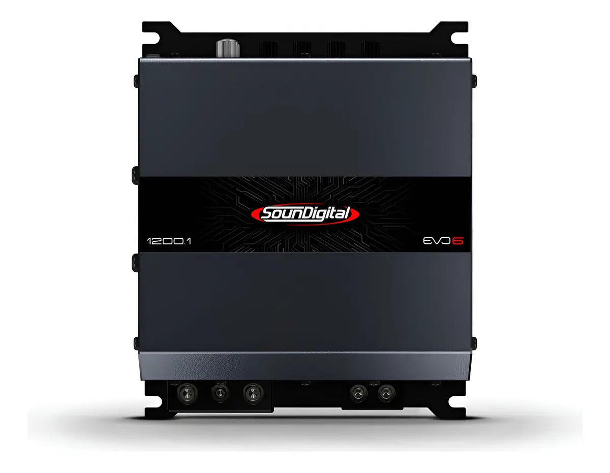 SounDigital 1200.1 EVO6 Digital Amplifier – 1200W RMS | 1-Channel | 2-Ohm Class D High Performance