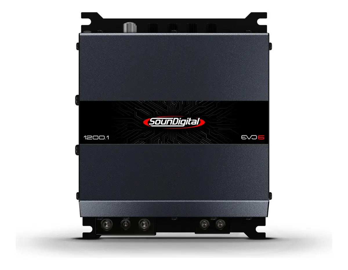 SounDigital 1200.1 EVO6 Digital Amplifier – 1200W RMS | 1-Channel | 4-Ohm Class D High Performance