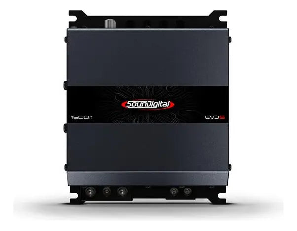 SounDigital 1600.1 EVO6 Digital Amplifier – 1600W RMS | 1-Channel | 4-Ohm Class D High Performance