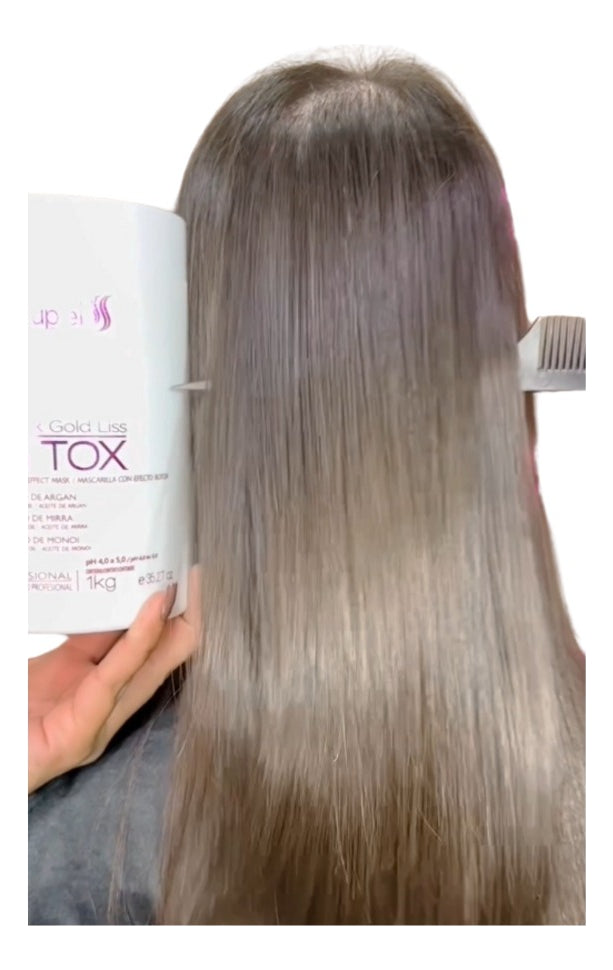 Souple Liss Gold Liss B-Tox Mask – Mirror Shine & Alignment 1kg / 35.2 oz