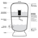 Stéfani São João Classic Water Purifier Filter 5 Liters - BuyBrazil