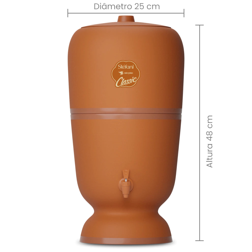 Stéfani São João Classic Water Purifier Filter 5 Liters - BuyBrazil