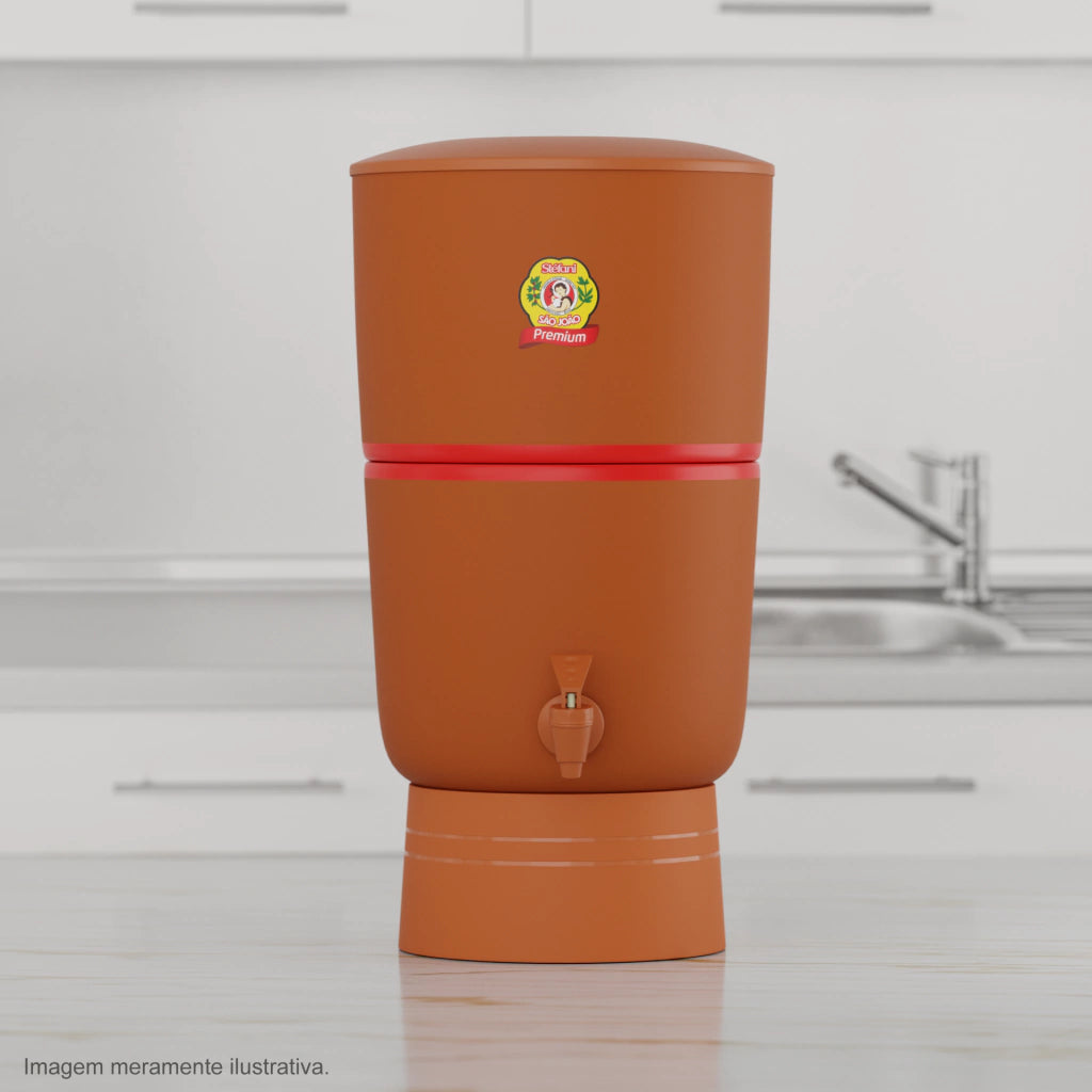 Stéfani São João Premium Clay Water Filter 10 Liters