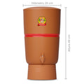 Stéfani São João Premium Clay Water Filter 8 Liters