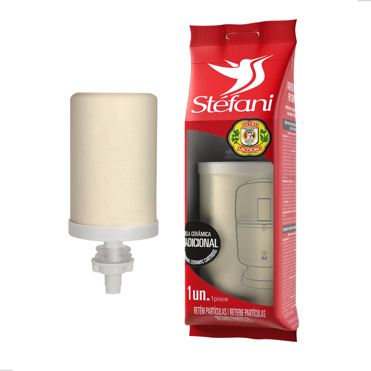 Stéfani Traditional Replacement Filter Candle – Natural Gravity Filtration