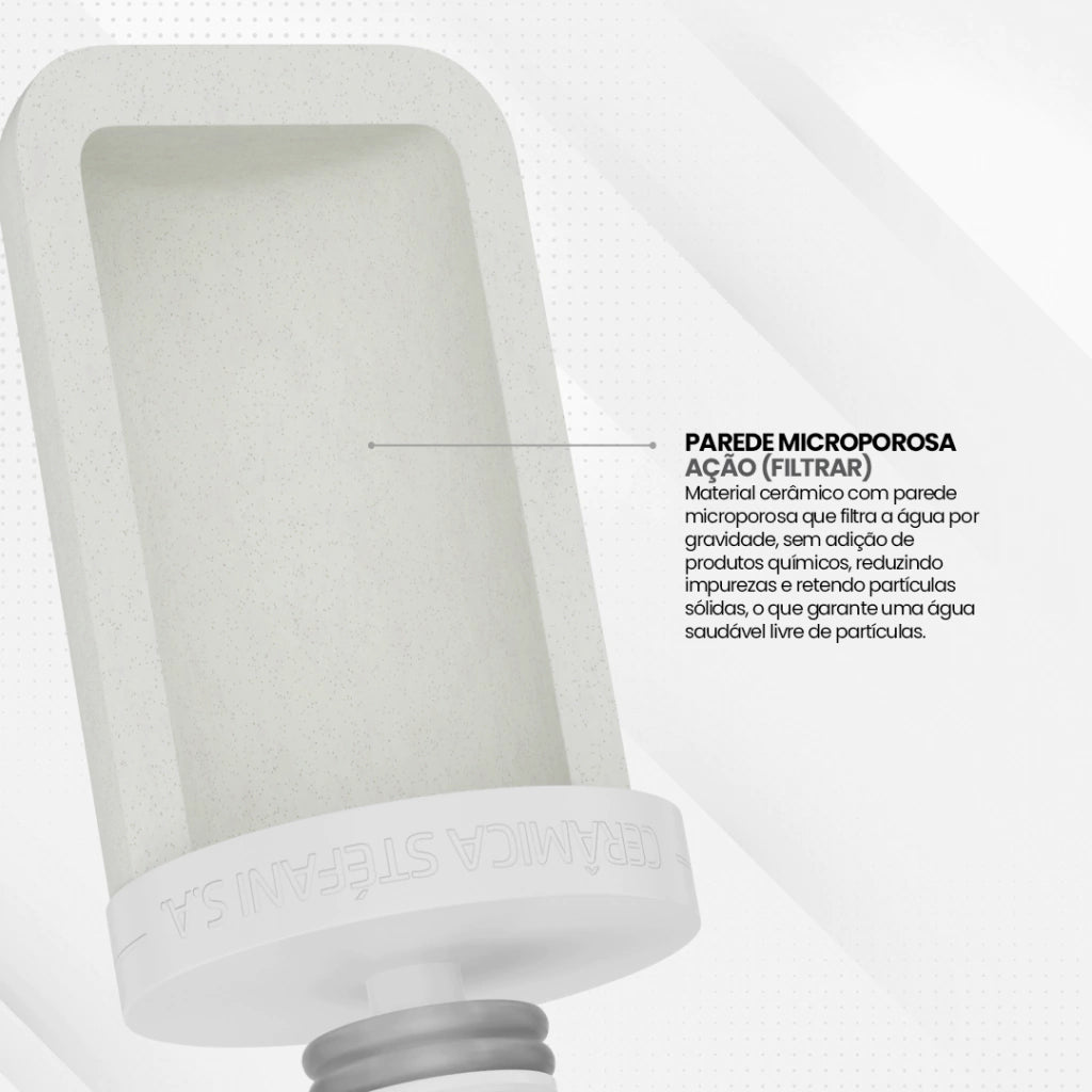 Stéfani Traditional Replacement Filter Candle – Natural Gravity Filtration
