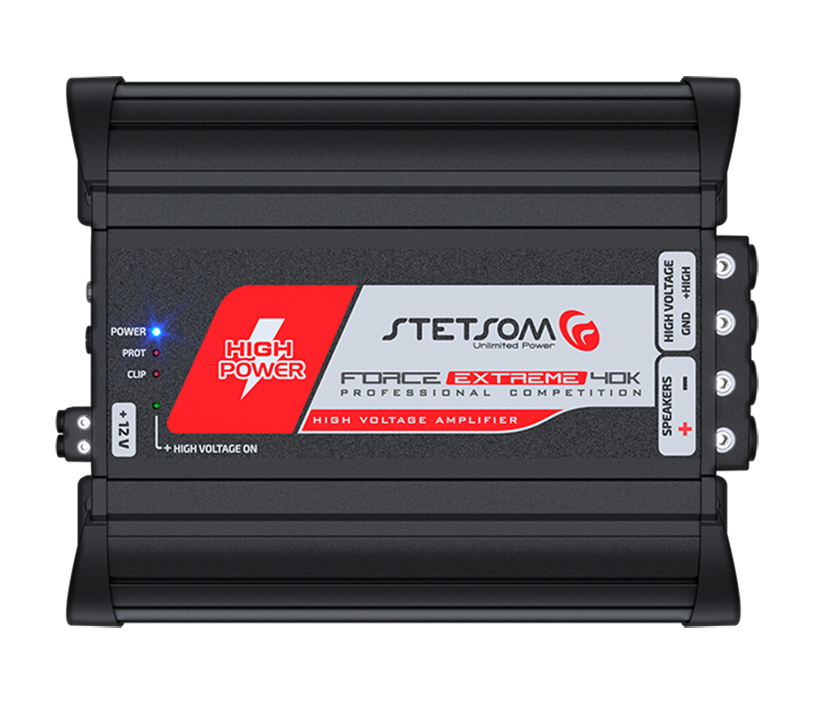 Stetsom Force Extreme 40K High Volt Car Audio Amplifier Mono 40.000 Watts RMS - BuyBrazil