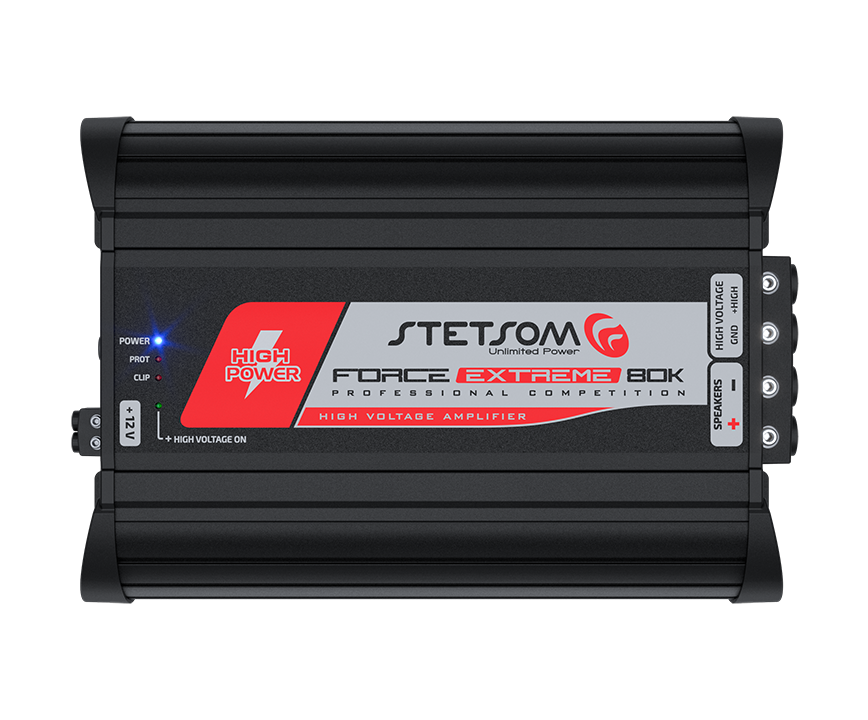 Stetsom Force Extreme 80K High Volt Car Audio Amplifier Mono 80.000 Watts RMS - BuyBrazil