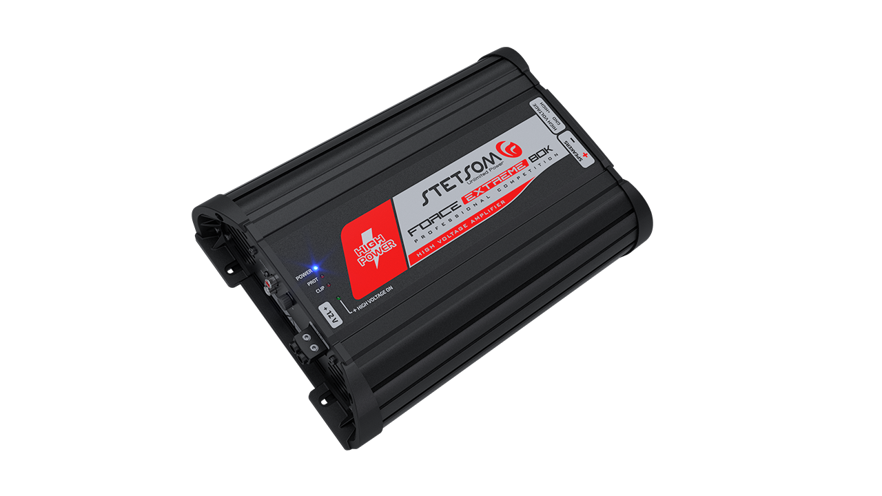 Stetsom Force Extreme 80K High Volt Car Audio Amplifier Mono 80.000 Watts RMS - BuyBrazil