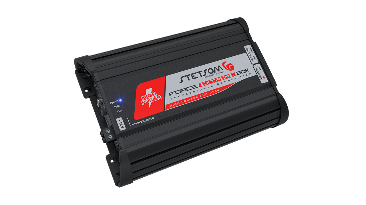 Stetsom Force Extreme 80K High Volt Car Audio Amplifier Mono 80.000 Watts RMS - BuyBrazil