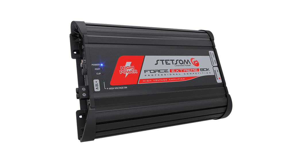 Stetsom Force Extreme 80K High Volt Car Audio Amplifier Mono 80.000 Watts RMS - BuyBrazil