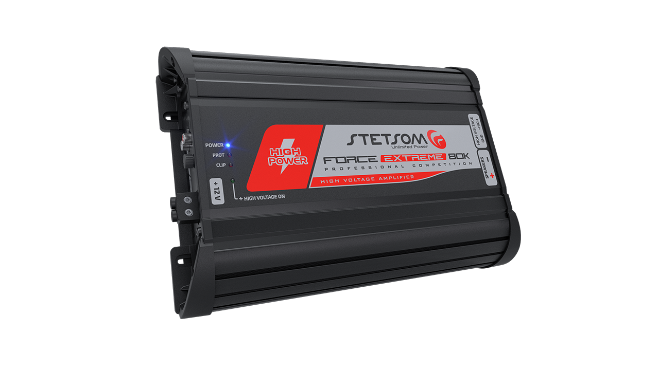 Stetsom Force Extreme 80K High Volt Car Audio Amplifier Mono 80.000 Watts RMS - BuyBrazil