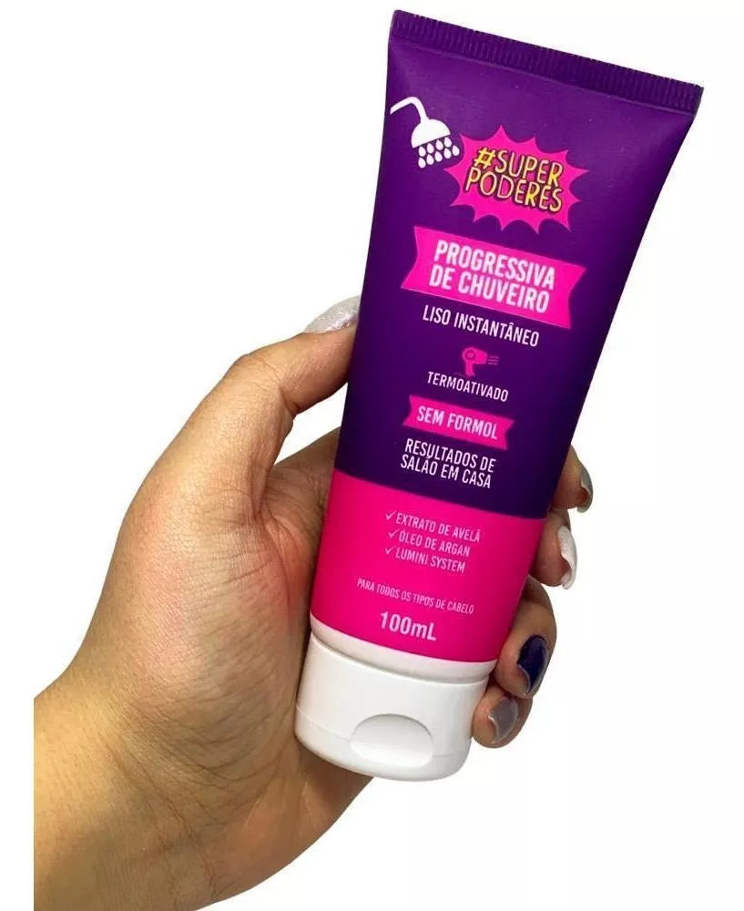 Super Powers Instant Smooth Shower Progressive 100ml/3.38 fl.oz. - BuyBrazil