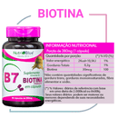 Nutriblue Biotin Supplement 60 Capsules of 380mg