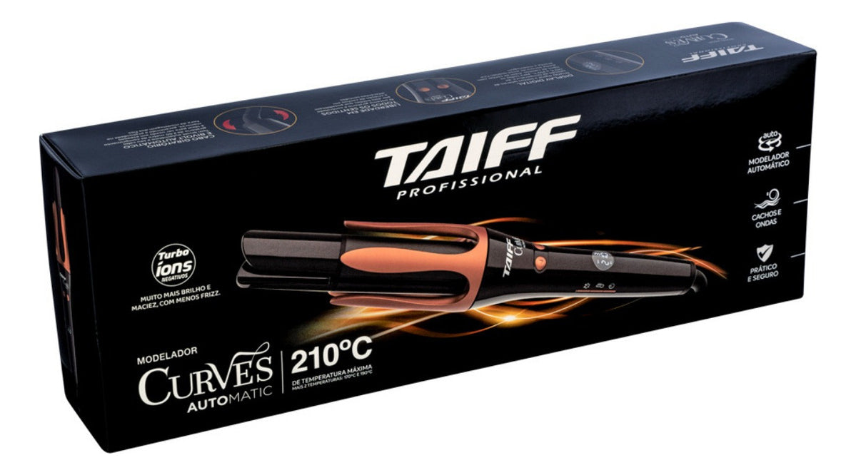 Taiff Curves Automatic Curling Iron 32mm Black - BuyBrazil