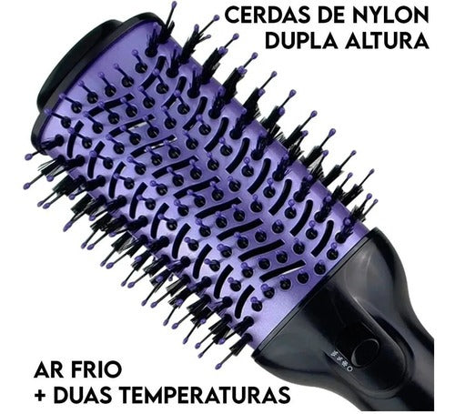 Taiff Easy Lilac 1200W Dryer Brush - BuyBrazil