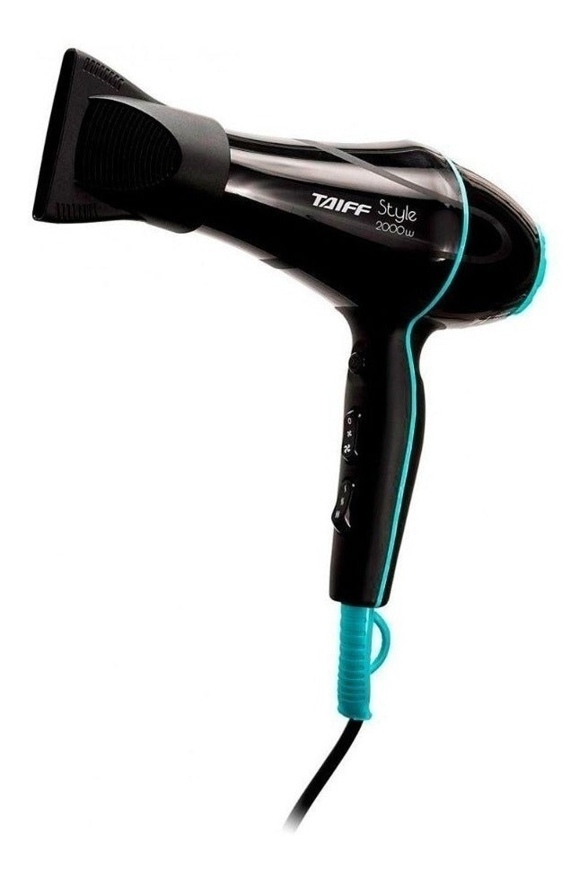 Taiff Style Hair Dryer 2000W AC Motor Black 127V - BuyBrazil