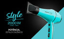 Taiff Style Tiffany Blue Red Gray Black Hair Dryer 2000 Watts - BuyBrazil