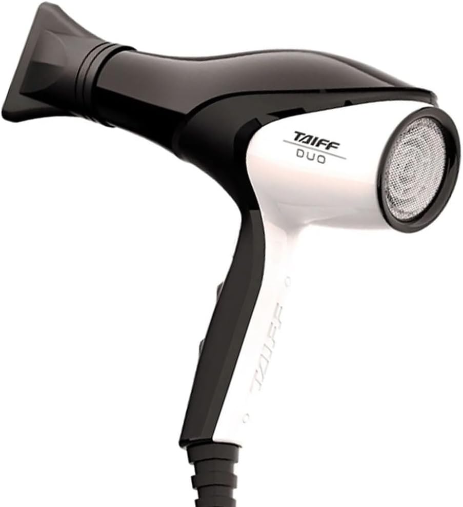Taiff Unique Duo Black and White Hair Dryer 2700W Automatic Bivolt - BuyBrazil