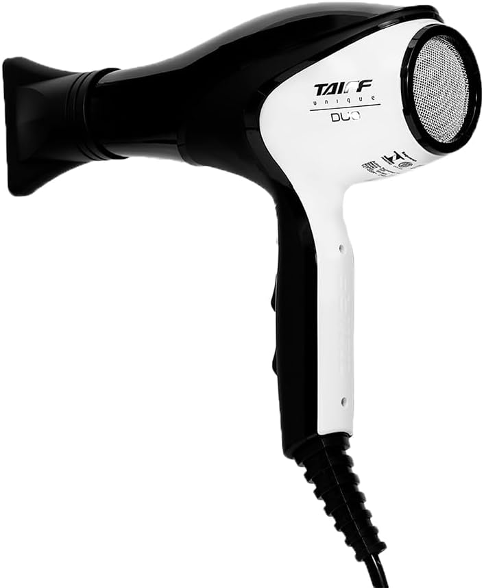 Taiff Unique Duo Black and White Hair Dryer 2700W Automatic Bivolt - BuyBrazil