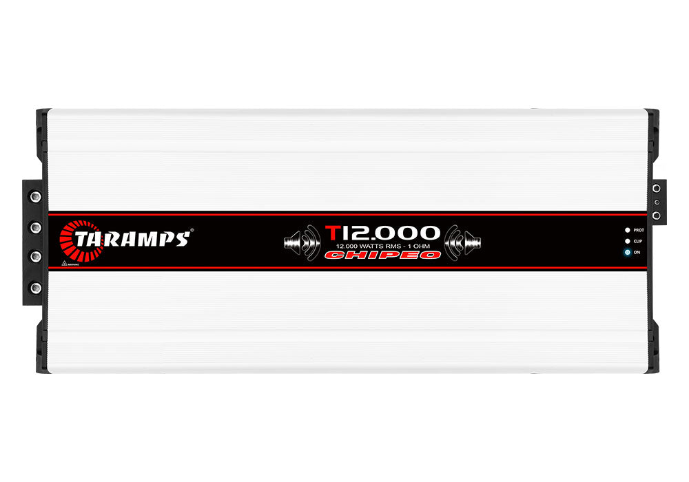 Taramps T12.000 Chipeo 12000 Watts RMS 1 or 2 ohms 1 Channel Amplifier Audio Car - BuyBrazil