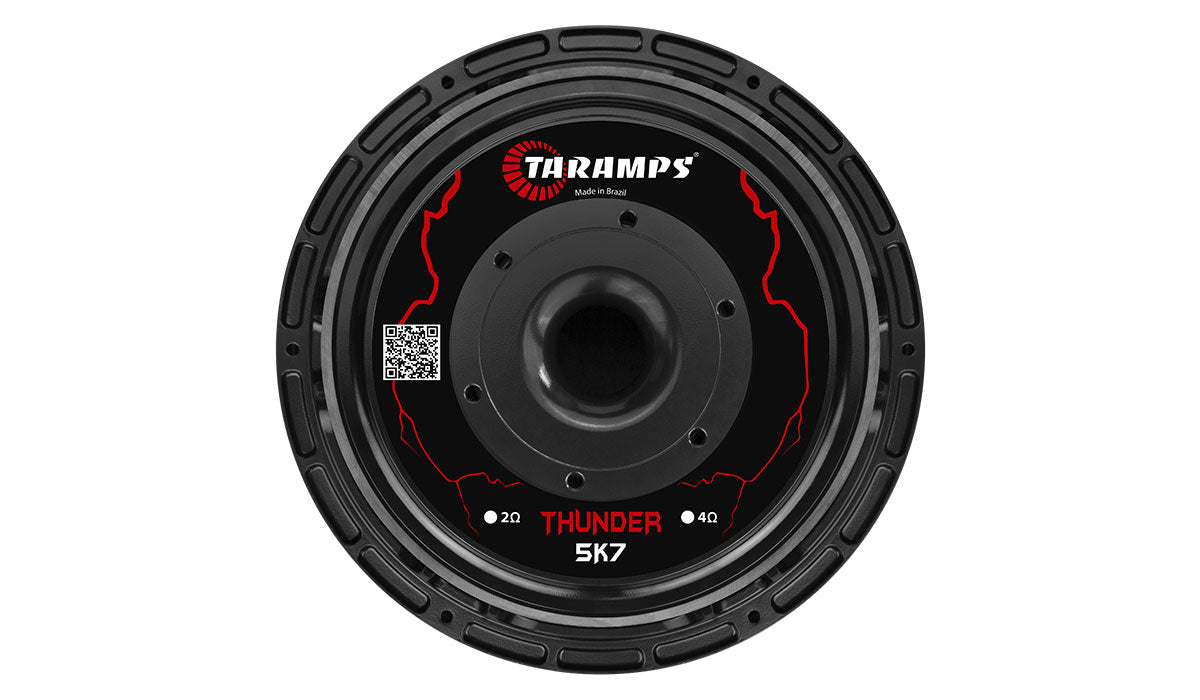 Taramps Thunder 5K7 12" Woofer 2.850W RMS (5.700W Peak) 2 Ohms Black - BuyBrazil