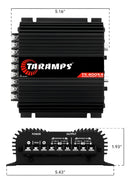 Taramps TS400X4 Black Amplifier Module 400 Watts RMS Digital  4 Channels 2 Ohms Stereo Audio Wire and RCA Input Power for Car Motorcycle Truck Automotive Sound - BuyBrazil