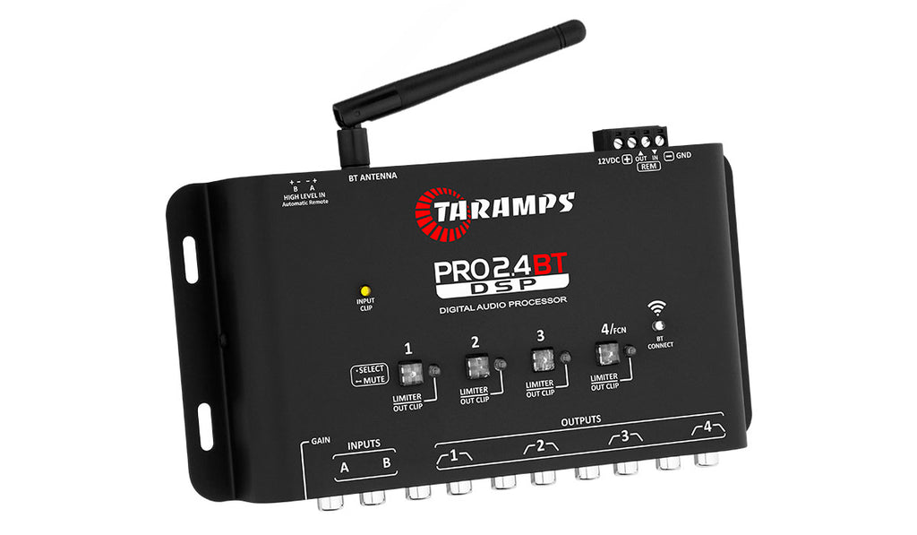 Wireless Audio Control Redefined: Taramps Pro 2.4 BT 4-Channel Bluetooth Processor - BuyBrazil