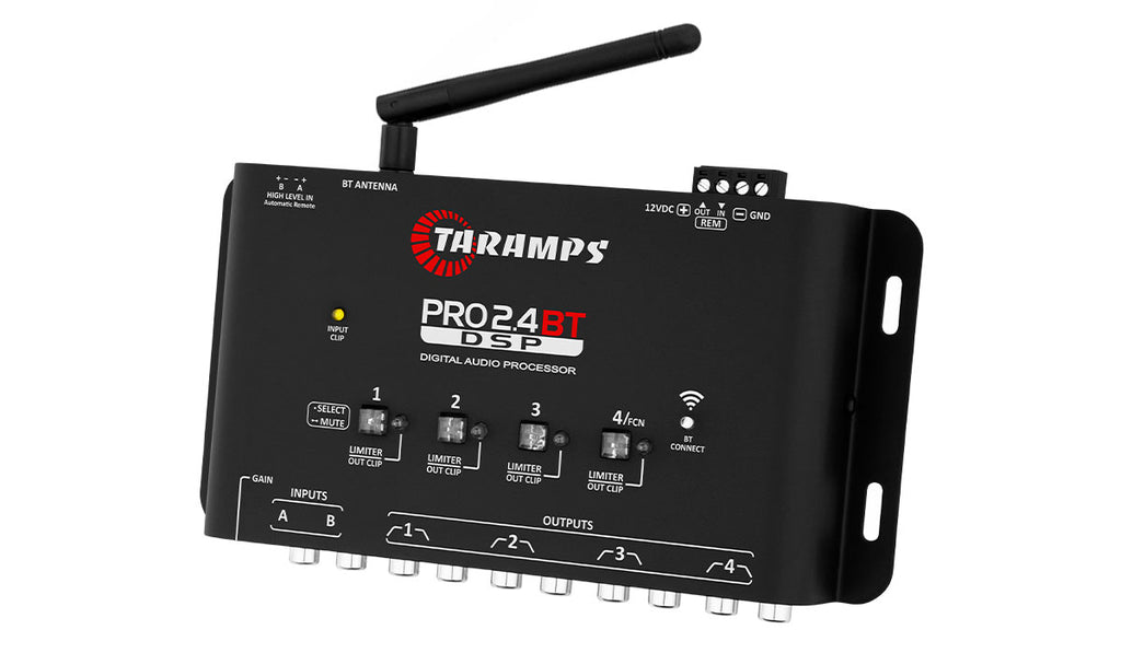 Wireless Audio Control Redefined: Taramps Pro 2.4 BT 4-Channel Bluetooth Processor - BuyBrazil