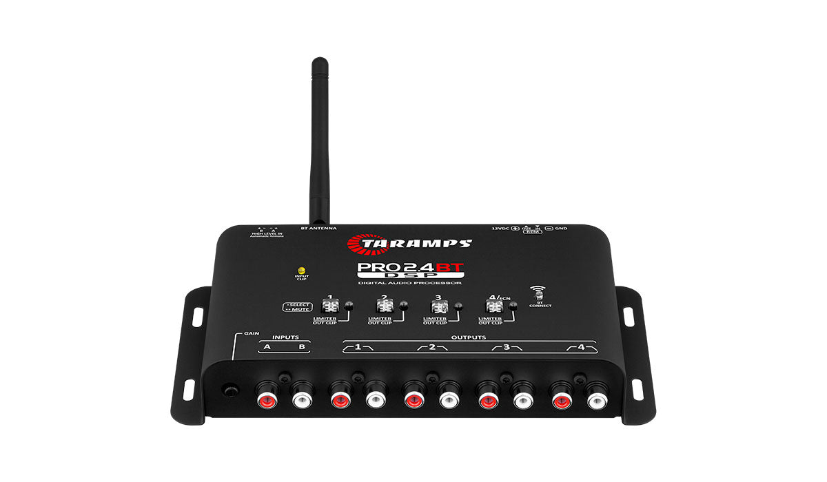 Wireless Audio Control Redefined: Taramps Pro 2.4 BT 4-Channel Bluetooth Processor - BuyBrazil