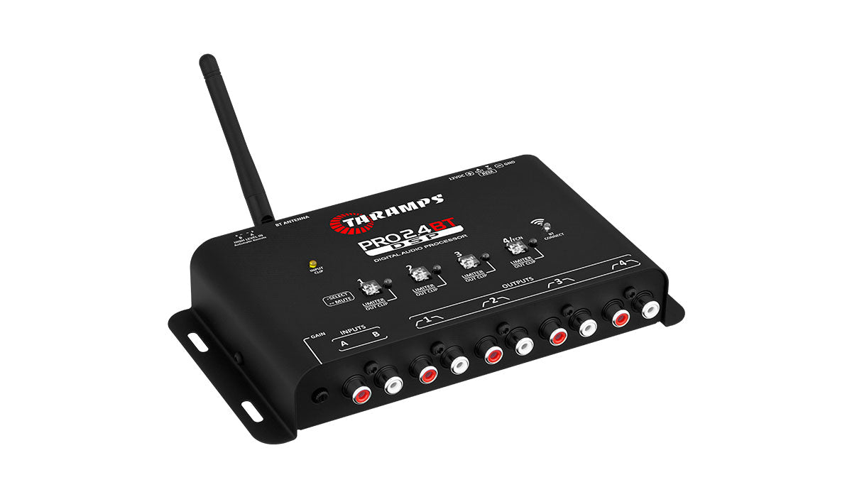 Wireless Audio Control Redefined: Taramps Pro 2.4 BT 4-Channel Bluetooth Processor - BuyBrazil
