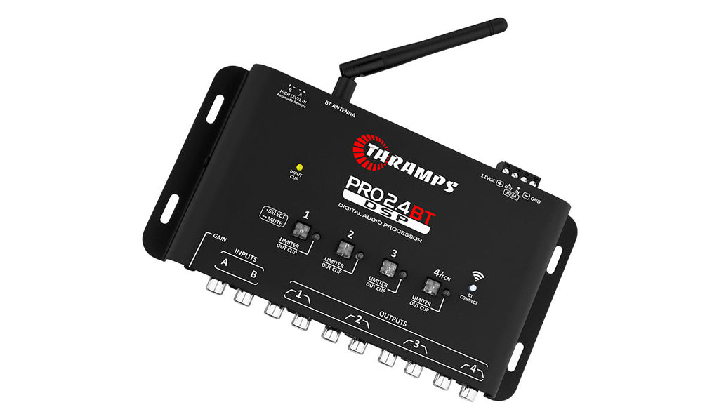 Wireless Audio Control Redefined: Taramps Pro 2.4 BT 4-Channel Bluetooth Processor - BuyBrazil