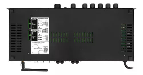 Taramps THS 6000 Amplifier Home Receiver Multi Channel 400 Watts RMS 2 ohms - BuyBrazil
