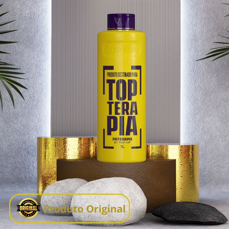Topterapia Vip Organic Formaldehyde-Free Hair Straightening 1L - BuyBrazil