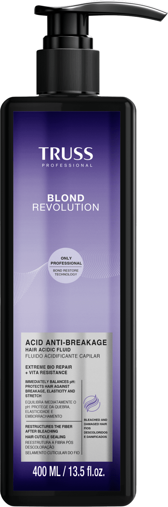 Truss Blond Revolution Acid Anti-Break Acidifier 400ml/13.5 fl.oz. - BuyBrazil