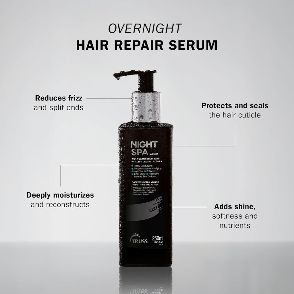 Truss Night Spa Treatment Serum 250ml/8.45 fl.oz. - BuyBrazil