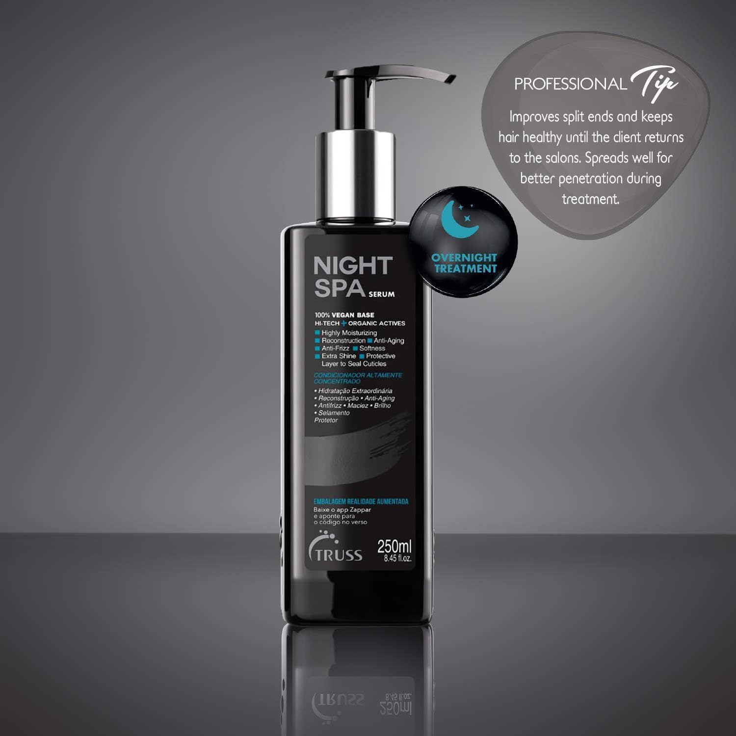Truss Night Spa Treatment Serum 250ml/8.45 fl.oz. - BuyBrazil