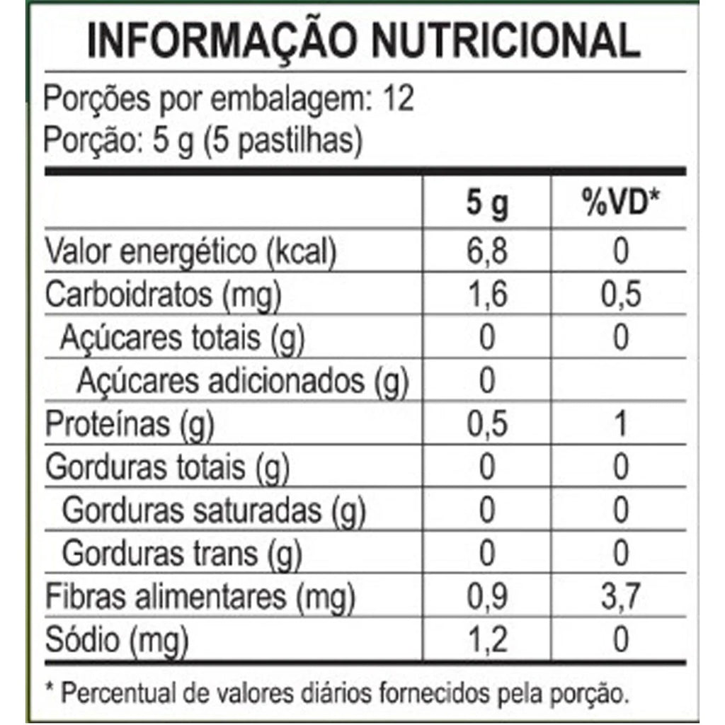 Unilife Natural Ora Pro-Nóbis and Ginger lozenges packaging with 60 lozenges, 1000mg, featuring images of ginger and plant leaves.