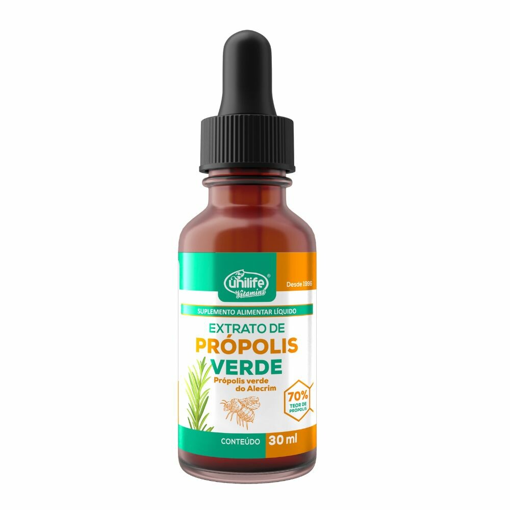 Unilife Green Propolis Extract 30ml/1.01 fl.oz. - BuyBrazil