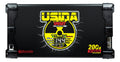 Spark Usina 200A 12V Bivolt automotive power supply with smart cooler, featuring durable design and versatile electrical connections.